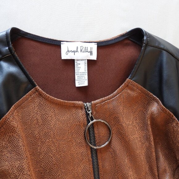 Joseph Ribkoff Zipper Jacket - Picture 4 of 6